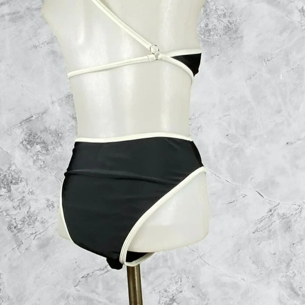 lovewave The Amalia One Piece - Black & Ivory